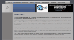 Desktop Screenshot of electricidaditxaso-sl.com