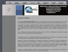 Tablet Screenshot of electricidaditxaso-sl.com
